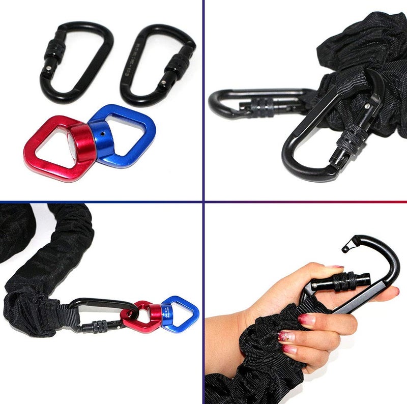 DASKING Pro Yoga Resistance Band - Heavy Duty Bungee Cord for Home Gym, Pilates & Agility Training(Weight Class-3) - Image 5